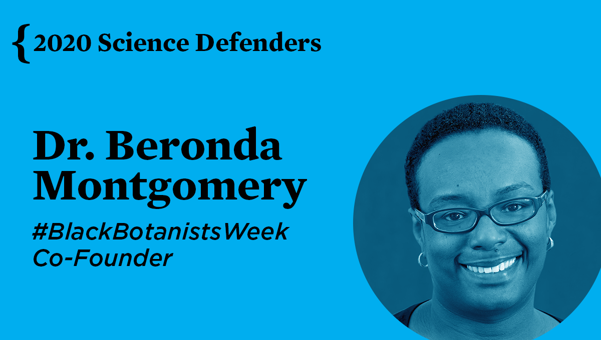 Beronda Montgomery, #BlackBotanistsWeek Co-Founder.
