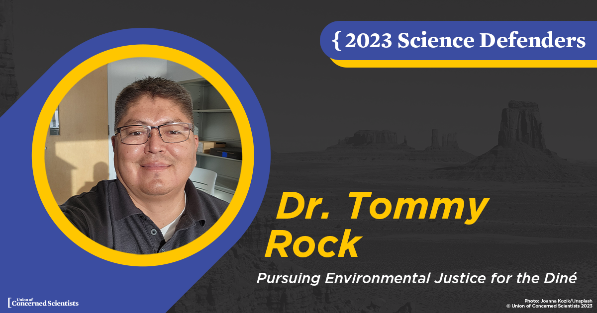 2023 Science Defender, Dr. Tommy Rock