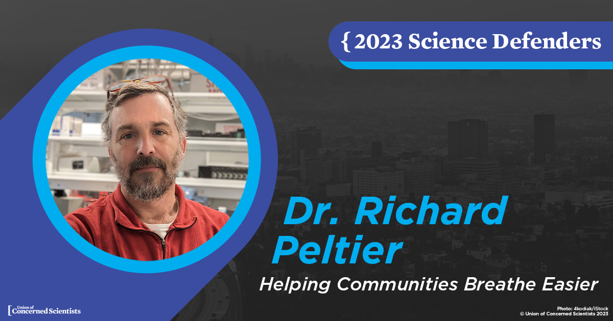 2023 Science Defender, Dr. Richard Peltier