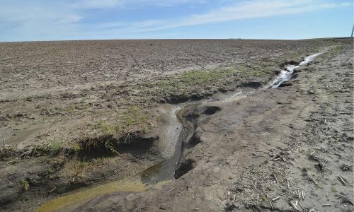 Soil erosion in South Dakota