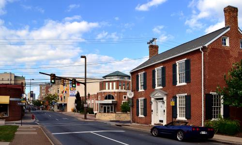 Harrisonburg Downtown Historic District, Main St. and adj. areas bet. Kratzer Ave., and Grace St. Harrisonburg