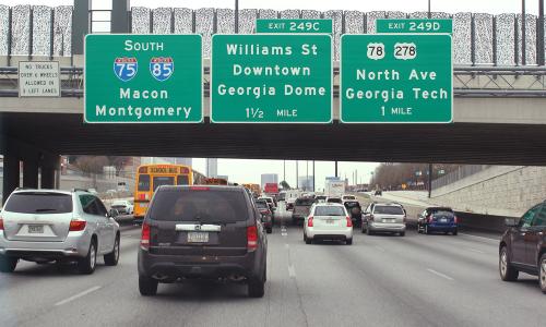 Traffic in Atlanta, GA