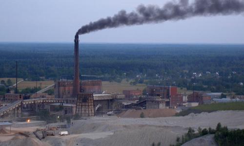 Kiviõli Oil Shale Processing & Chemicals Plant in ida-Virumaa, Estonia